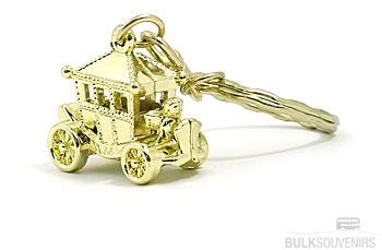 Coronation Carriage Keyring
