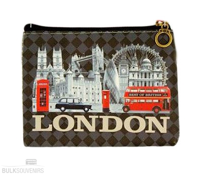 12x London City Coin Purses
