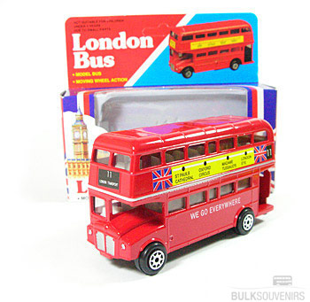 12x London Double Decker Bus Models