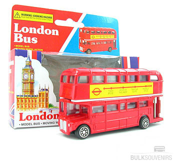 12x London Double Decker Bus Models