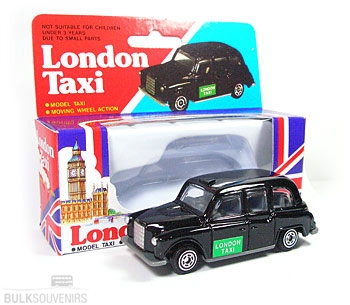 12x Diecast London Taxi Models