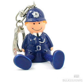 12x Wholesale Stringfella Policeman Keyrings