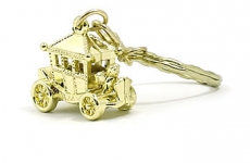 12x Coronation Carriage Keyrings Bulk Souvenirs Offer