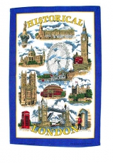 12x Historical London Tea Towels Bulk Souvenirs Offer