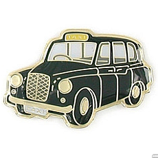12x London Souvenir Black Taxi Magnets