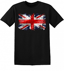 Childrens Abstract Union Jack T Shirt Size: 3 - 5 Years