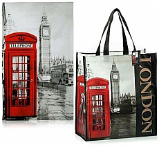 12x Photographic London Shopping Bags and Tea Towels