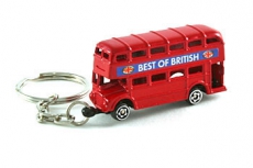 London Double Decker Bus Keyring