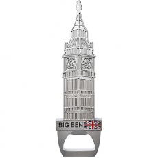 12x Silver Big Ben Magnetic Bottle Openers