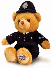 19cm Large Policeman Teddy Bear
