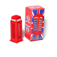 12x Miniature Phone Box Models