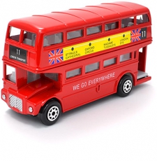 12x London Double Decker Bus Models