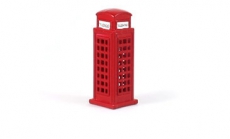 Red Die Cast Metal Telephone Box Magnet