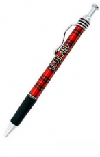12x Tartan Scotland Pens Wholesale Souvenirs