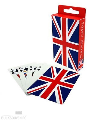12x Union Jack Playing Cards