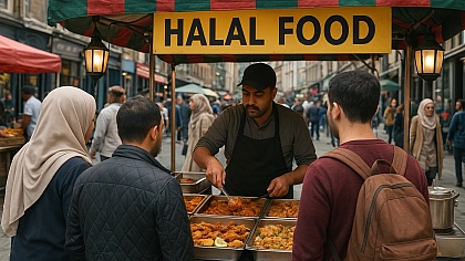 Diversity: Halal Food in London & the UK