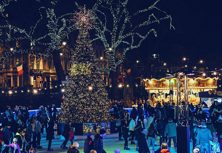 christmas time london